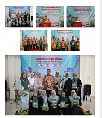 Peluncuran Buku “Renungan Menjadi Tetamu Rumah Allah” – Sibolga, 6 September 2025  Gambar ini menampilkan suasana hangat dan khidmat dari acara peluncuran buku Renungan Menjadi Tetamu Rumah Allah yang berlangsung di Sibolga. Di latar belakang, terlihat spanduk besar bertuliskan judul buku, menjadi fokus visual utama yang menegaskan tema spiritual dan reflektif acara.  Di bagian depan, sekelompok peserta—terdiri dari tokoh masyarakat, anak-anak, dan jamaah dewasa—berdiri dan duduk bersama sambil memegang buku yang baru diluncurkan. Wajah-wajah mereka memancarkan rasa bangga dan haru, seolah menyadari bahwa mereka sedang menjadi bagian dari sejarah spiritual kota.  Gambar ini merekam bukan hanya momen peluncuran, tapi juga transisi moral dan sosial yang sedang dibangun melalui narasi kepemimpinan Masjid Agung Sibolga. Kehadiran anak-anak memberi kesan regeneratif, bahwa ruh pelayanan dan makna ruang ibadah sedang diwariskan ke generasi berikutnya.  ---
